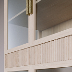 Витрина Primo со стеклянными фасадами и 2 ящиками Светлый дуб варинант исполнения - 6 | Loft Concept в Нижнем Новгороде