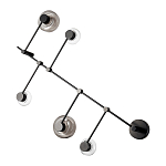 Бра с 5-ю плафонами разного диаметра и цвета Polyhedron варинант исполнения - 2 | Loft Concept в Нижнем Новгороде