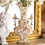 Ваза из фарфора с бронзовыми вставками Eden Garden варинант исполнения - 8 | Loft Concept в Нижнем Новгороде