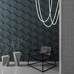 Гипсовая 3D Панель Aura варинант исполнения - 3 | Loft Concept в Нижнем Новгороде