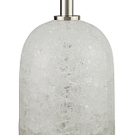 Настольная лампа с высоким тканевым абажуром Cracked Base варинант исполнения - 1 | Loft Concept в Нижнем Новгороде