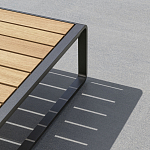 Шезлонг на металлическом каркасе с регулируемой спинкой GUELL Sunbed варинант исполнения - 5 | Loft Concept в Нижнем Новгороде