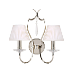 Бра с 2-мя лампами и подвеской из прозрачного стекла Elstead Lighting варинант исполнения - 2 | Loft Concept в Нижнем Новгороде