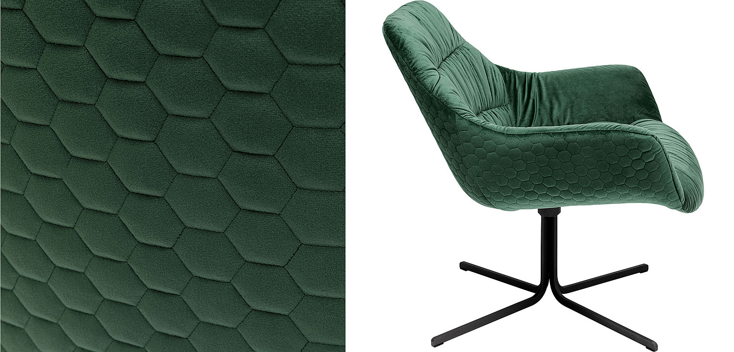 Кресло вращающееся Green Honeycomb - Loft-Concept в Нижнем Новгороде