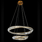 Люстра подвесная из 2-х колец Round Air Chandelier варинант исполнения - 1 | Loft Concept в Нижнем Новгороде