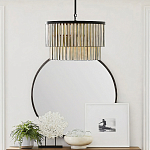 Люстра круглая с подвесками из натурального перламутра Nacre варинант исполнения - 2 | Loft Concept в Нижнем Новгороде