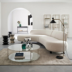 Приставной стол из сплава алюминия Solaris варинант исполнения - 3 | Loft Concept в Нижнем Новгороде