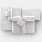 Модульный диван трансформер Harn в стиле минимализм  варинант исполнения - 2 | Loft Concept в Нижнем Новгороде