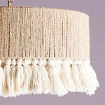 Люстра круглая плетеная с кисточками Solar Glow варинант исполнения - 7 | Loft Concept в Нижнем Новгороде