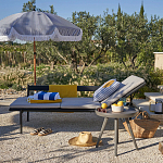 Диван-шезлонг черный Annet варинант исполнения - 7 | Loft Concept в Нижнем Новгороде