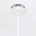 Подвесной светильник хромированного цвета с прозрачным цилиндрическим стеклянным плафоном Eurofase варинант исполнения - 7 | Loft Concept в Нижнем Новгороде