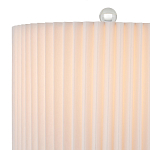 Настольная лампа с прозрачным корпусом и фактурным абажуром Charm and Luxury варинант исполнения - 2 | Loft Concept в Нижнем Новгороде