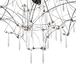 Потолочный светильник с тонким металлическим каркасом цвета хром Quasar варинант исполнения - 4 | Loft Concept в Нижнем Новгороде