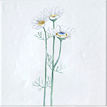 Плитка с узором Ромашки варинант исполнения - 2 | Loft Concept в Нижнем Новгороде