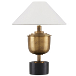 Настольная лампа с конусовидным тканевым абажуром Striving for Excellence варинант исполнения - 2 | Loft Concept в Нижнем Новгороде