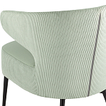 Современное мягкое кресло на металлических ножках Rakush Pistachio варинант исполнения - 7 | Loft Concept в Нижнем Новгороде