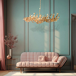 Люстра с абажуром оформленным в виде стаи бабочек Eternal Butterflies варинант исполнения - 4 | Loft Concept в Нижнем Новгороде