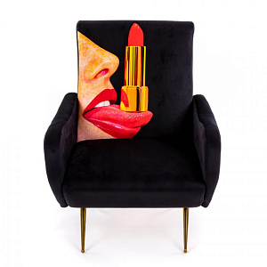 Кресло Seletti Armchair Tongue Black