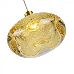 Подвесной светильник с прозрачным стеклянным плафоном округлой формы Effervia  варинант исполнения - 11 | Loft Concept в Нижнем Новгороде