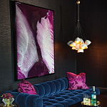 Люстра с 15-ю белыми  плафонами с золотой внутренней поверхностью Hinkley варинант исполнения - 3 | Loft Concept в Нижнем Новгороде