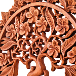 Панно из дерева круглое Sakura Panel With Trees варинант исполнения - 2 | Loft Concept в Нижнем Новгороде