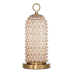 Настольная лампа с факутрным стеклянным плафоном Sonora варинант исполнения - 2 | Loft Concept в Нижнем Новгороде