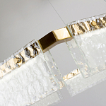 Светодиодная люстра с рельефным стеклом ICE GLASS 70 варинант исполнения - 4 | Loft Concept в Нижнем Новгороде