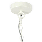 Люстра декорированная белыми деревянными бусинами White Wooden Beads Chandelier варинант исполнения - 3 | Loft Concept в Нижнем Новгороде