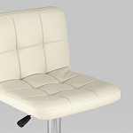 Барный стул с сиденьем молочного цвета Honory варинант исполнения - 7 | Loft Concept в Нижнем Новгороде