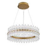 Люстра круглая с декоративными элементами в виде лепестков Round Light Flashing варинант исполнения - 4 | Loft Concept в Нижнем Новгороде