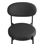 Стул мягкий Alfie Chair черный варинант исполнения - 5 | Loft Concept в Нижнем Новгороде