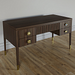 Письменный стол с 4-мя ящиками Elsa Dreams Walnut варинант исполнения - 1 | Loft Concept в Нижнем Новгороде