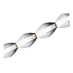 Подвесной светильник линейный в сочетании двух разных фактур стекла Enchanting варинант исполнения - 4 | Loft Concept в Нижнем Новгороде