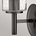 Бра с плафоном в форме цилиндра из прозрачного стекла с пузырьками Hinkley варинант исполнения - 9 | Loft Concept в Нижнем Новгороде