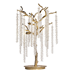 Лампа настольная со стеклянными подвесами цвет золото FAIRYTREE Light варинант исполнения - 1 | Loft Concept в Нижнем Новгороде