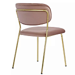 Стул Singer Chair без подлокотников Розовый Велюр варинант исполнения - 3 | Loft Concept в Нижнем Новгороде