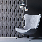 Гипсовая 3D Панель DRAGON SCALE - D варинант исполнения - 2 | Loft Concept в Нижнем Новгороде