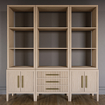 Модульный стеллаж Primo из трех составных элементов Светлый дуб варинант исполнения - 2 | Loft Concept в Нижнем Новгороде
