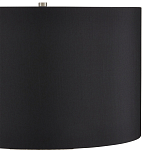 Настольная лампа с белым фактурным корпусом и черным абажуром Twisted варинант исполнения - 2 | Loft Concept в Нижнем Новгороде