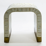 Приставной столик BONE INLAY SIDE TABLE-Cream варинант исполнения - 1 | Loft Concept в Нижнем Новгороде