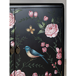 Комод деревянный Tits on flowers варинант исполнения - 7 | Loft Concept в Нижнем Новгороде