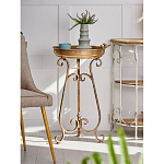 Столик приставной на фигурном подножии Magnificent Century варинант исполнения - 4 | Loft Concept в Нижнем Новгороде