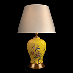 Настольная лампа желтая с изображением птиц Slip Away варинант исполнения - 2 | Loft Concept в Нижнем Новгороде