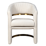 Полукресло Valbonne Chair cream velour варинант исполнения - 1 | Loft Concept в Нижнем Новгороде