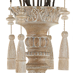 Люстра с состаренными резными элементами Big Graceful Profile варинант исполнения - 3 | Loft Concept в Нижнем Новгороде