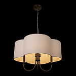 Люстра с белым текстильным абажуром Vitorino  варинант исполнения - 5 | Loft Concept в Нижнем Новгороде
