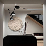 Панно на стену из шерсти мериноса Белый Круг  варинант исполнения - 2 | Loft Concept в Нижнем Новгороде