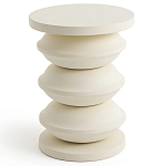 Фигурный приставной столик кремового цвета  AMORPHOUS варинант исполнения - 1 | Loft Concept в Нижнем Новгороде