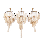 Люстра большая из золотистых металлических цепочек Atlantis Chain варинант исполнения - 2 | Loft Concept в Нижнем Новгороде