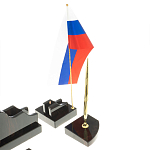 Настольный письменный набор из чёрного обсидиана с декором в виде льва Golden Lion варинант исполнения - 4 | Loft Concept в Нижнем Новгороде